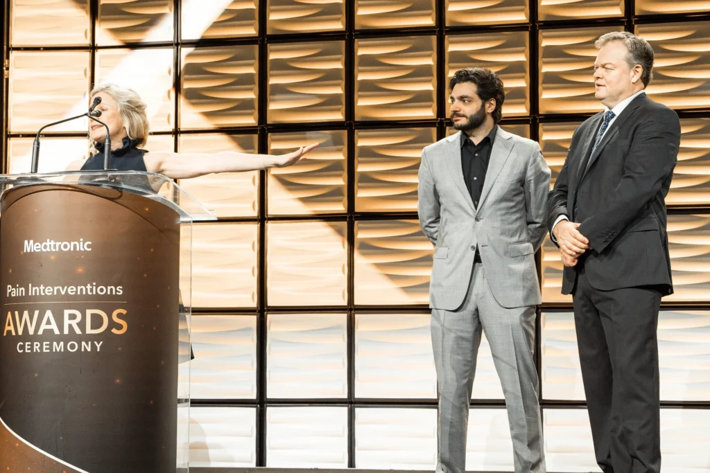 Medtronic pain interventions awards ceremony